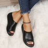 Comelyy Ladies Leather Sole Slippers