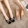 Comelyy Rhinestone Bow Elegant Shoes