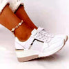 Comelyy Wedge casual shoes with straps and mesh sneakers